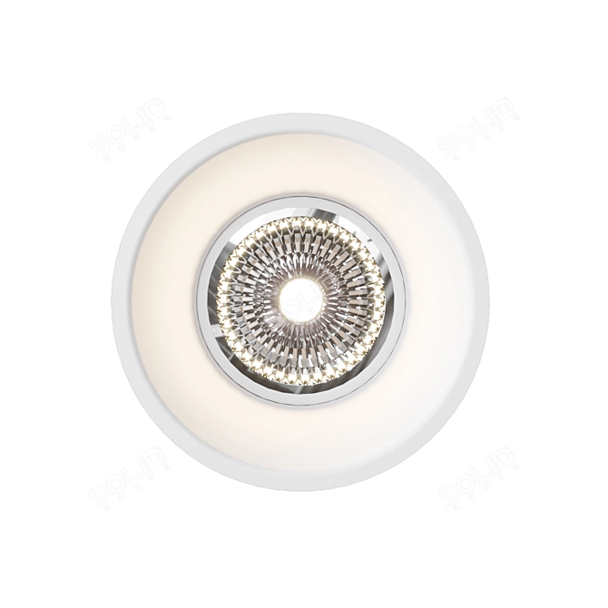 Mantra Formentera LED Recessed Downlight - Warm White (C0071) 3D model image 2