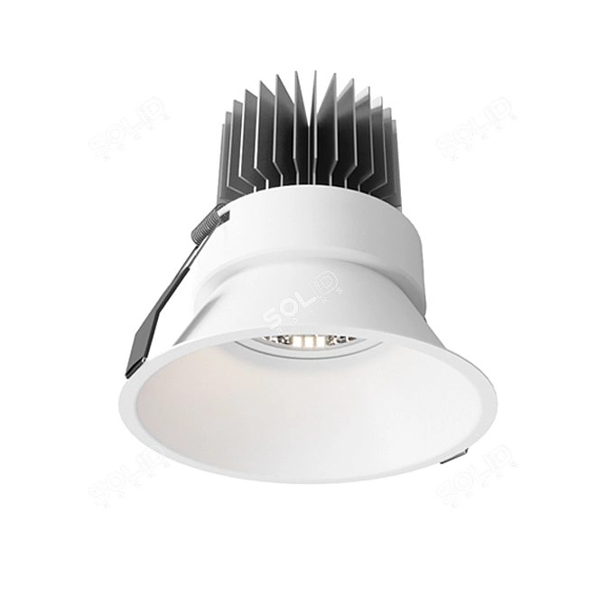 FORMENTERA Recessed Light C0073 Ohm - Sleek & Subtle Illumination 3D model image 4