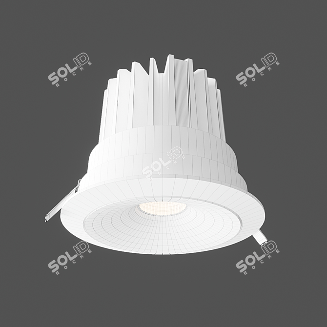 Mantra Formentera Recessed Light: C0078 Ohm 3D model image 3