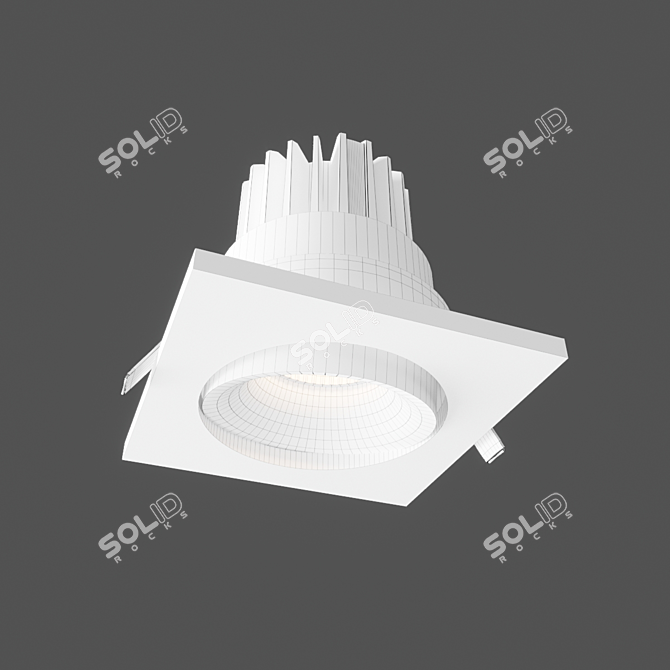 Mantra FORMENTERA Recessed Downlight - Compact and Powerful 3D model image 3