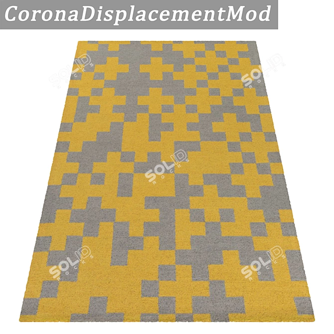 Luxury Carpets Set | High-Quality Textures 3D model image 4