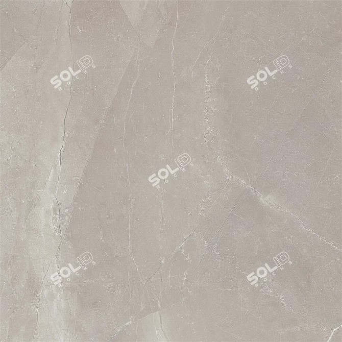 Classic Pulpis Gray Marble Floor Set 3D model image 3