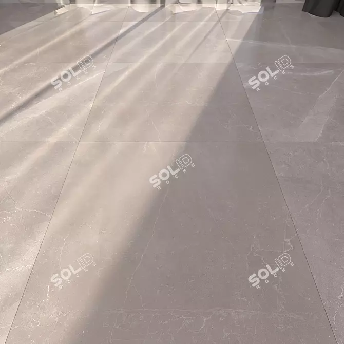 Classic Pulpis Gray Marble: Timeless Elegance 3D model image 1