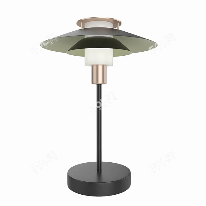 Elegant Rivoli Table Lamp 3D model image 1