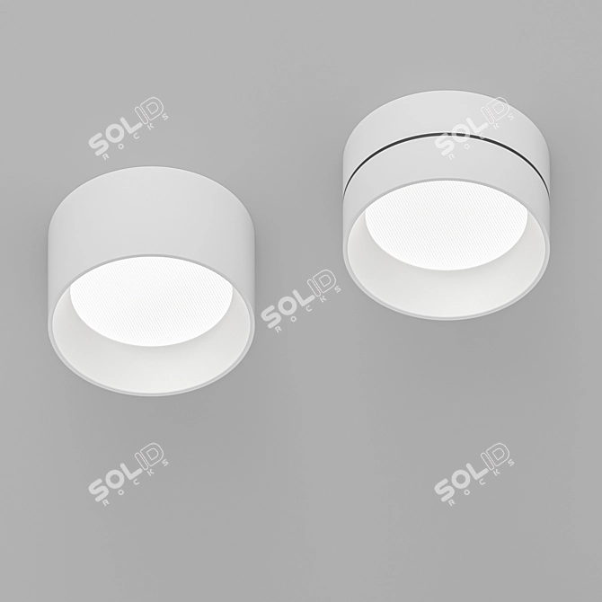 Aura C Pendant Light 3D model image 1