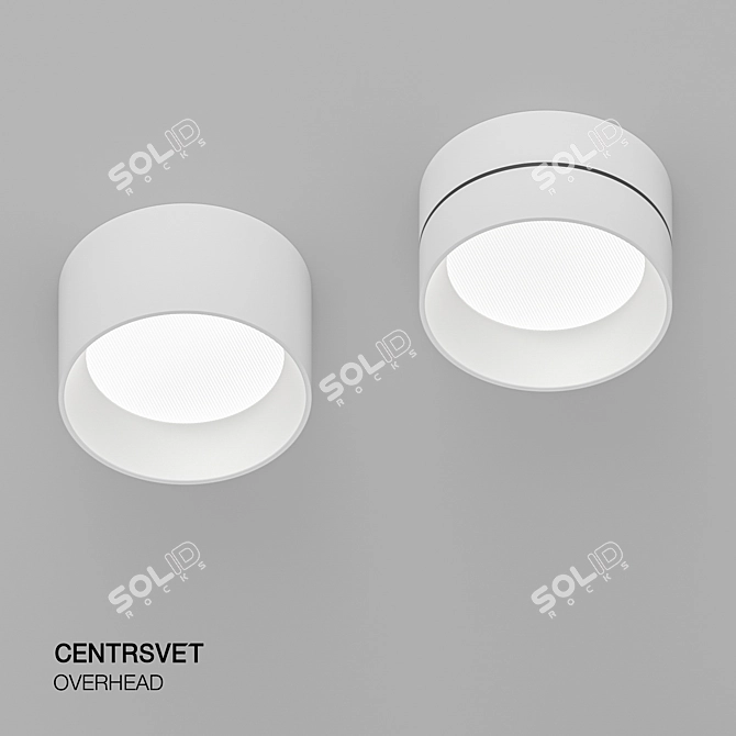 Aura C Pendant Light 3D model image 2