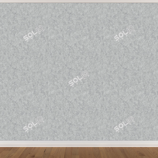 Seamless Wallpaper Set - 3 Colors 3D model image 4