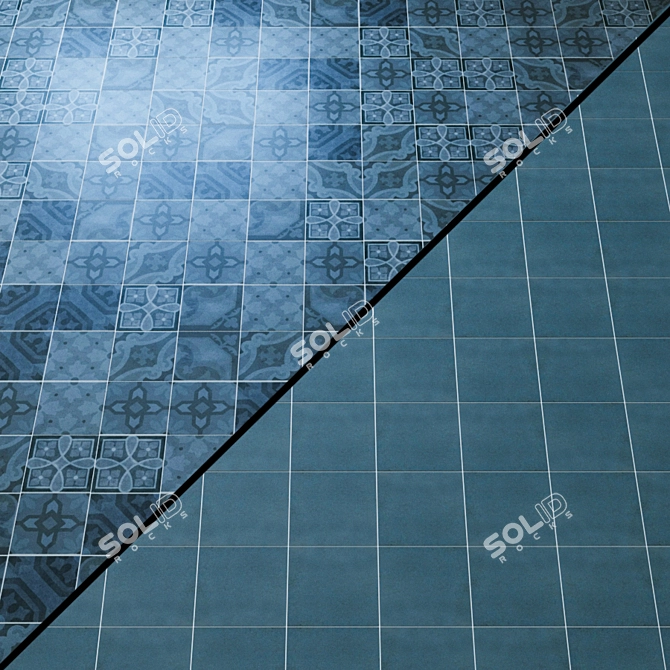 EQUIPE ANTIQVA: Elegant Ceramic Tiles 3D model image 5