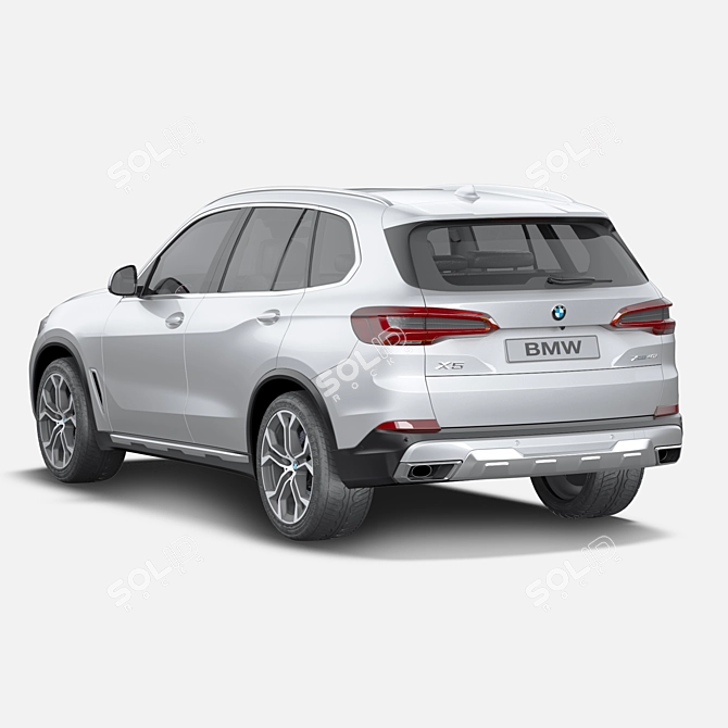 Title: High-detail BMW X5 G05 Model 3D model image 2