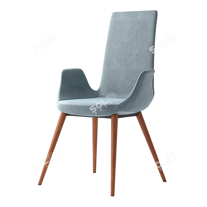 Prima Chair: Contemporary Elegance 3D model image 1