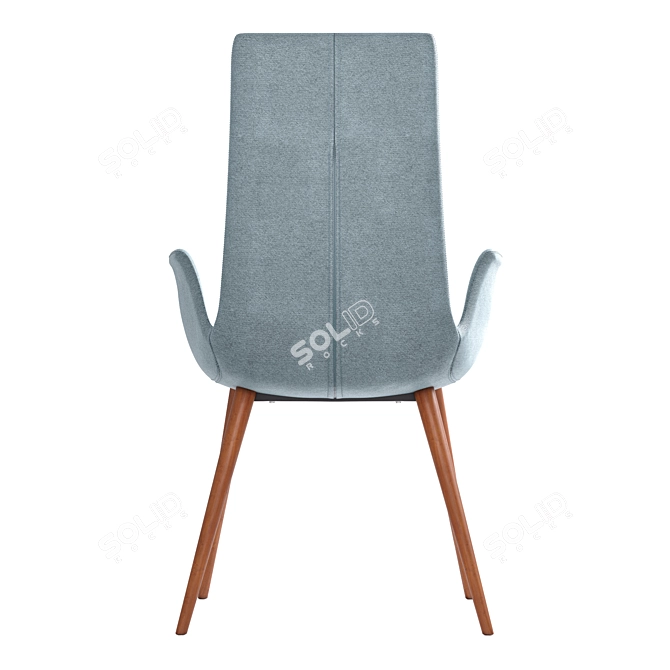 Prima Chair: Contemporary Elegance 3D model image 5