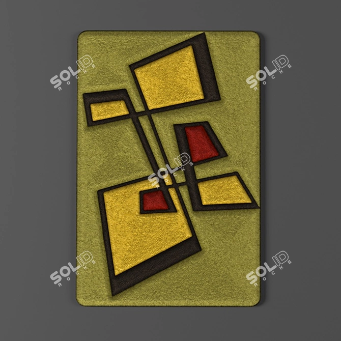 Vector Art Rug - "Antauurba 3D model image 1