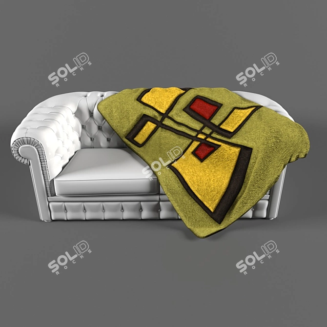 Vector Art Rug - "Antauurba 3D model image 3