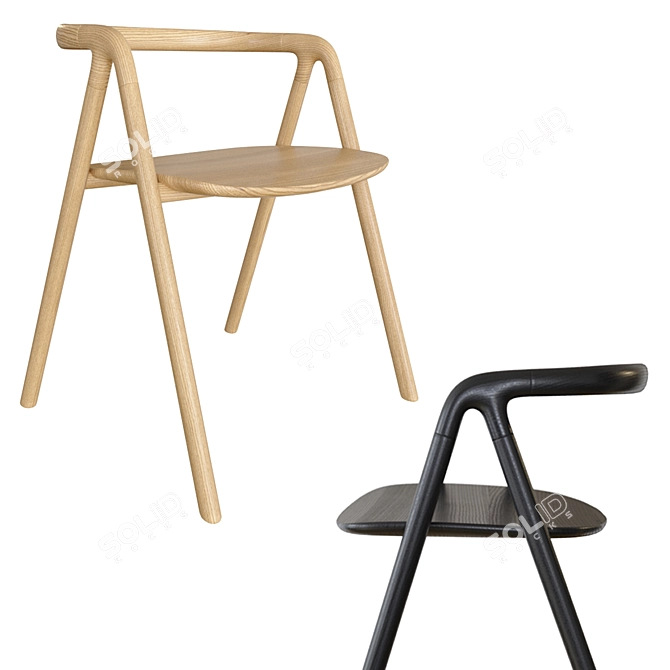 Made By Choice Laakso Dining Chair - Stylish and Comfortable 3D model image 2