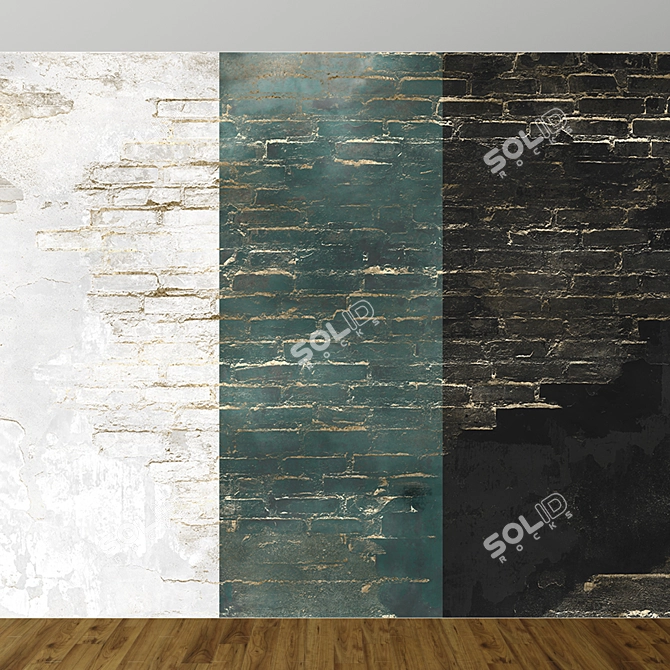 Elegant Crust Wallpaper Collection 3D model image 4