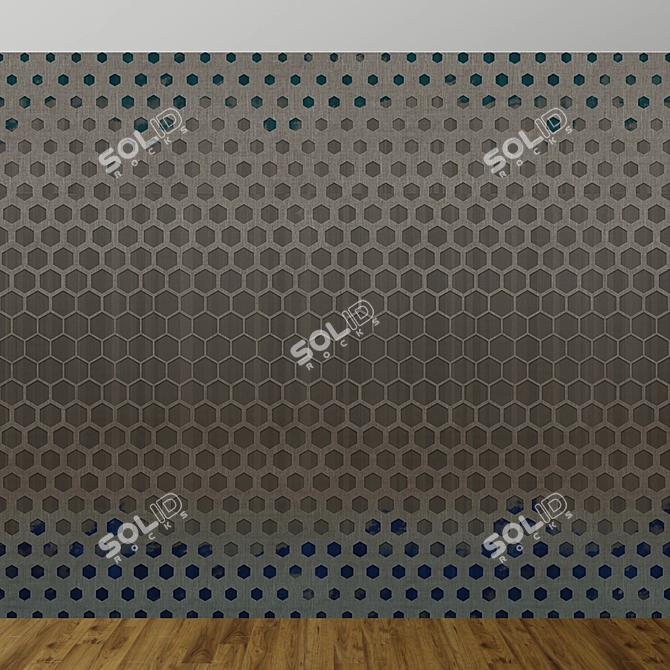 Elegant Milton Dew Wallpaper - MU11076 3D model image 1