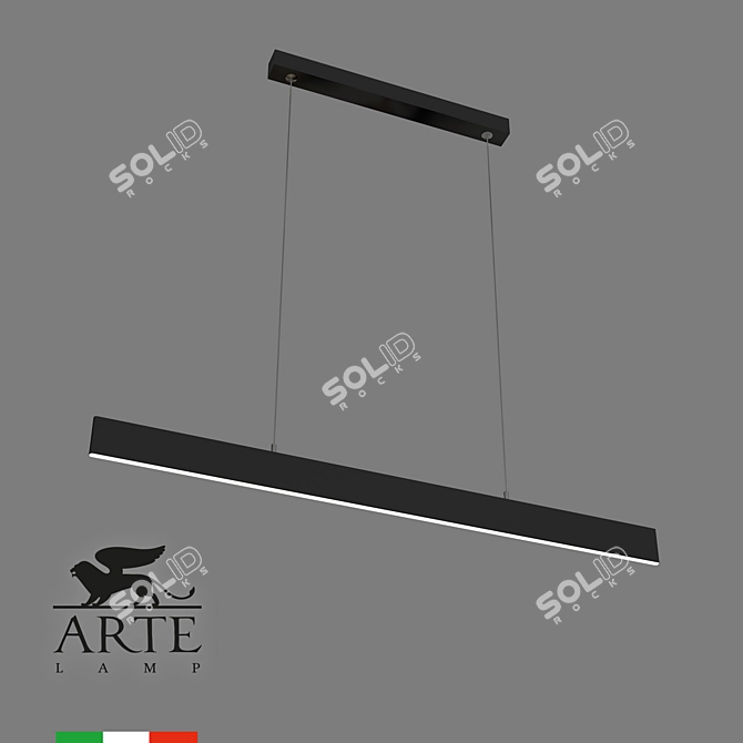 ARTE Largo LED Pendant Light 3D model image 1