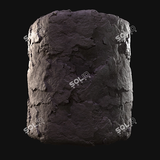 Seamless Cliff Textures: PBR Materials & OBJ 3D model image 9