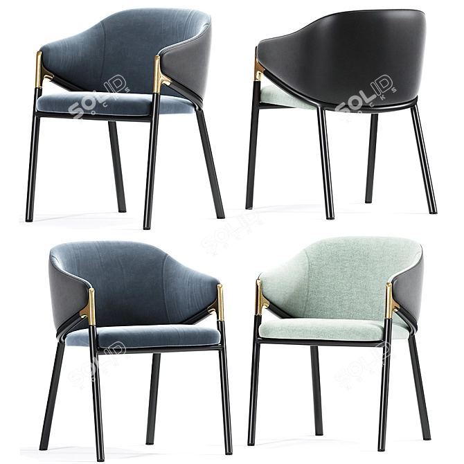 Sleek Hammer Chair: Modern Design 3D model image 2