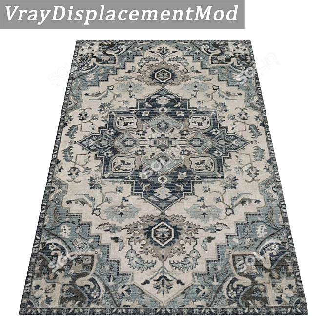 High-Quality Carpet Set 3D model image 3