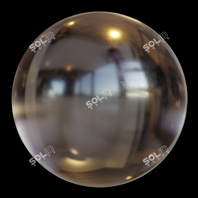  Crystal Clear Glass Render 3D model image 5