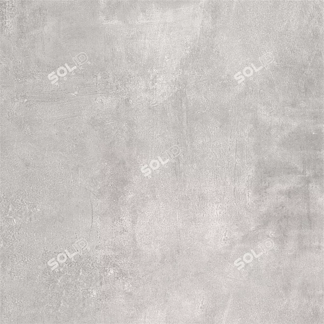 Modern Concrete Wall Tiles - Ares Gray 3D model image 5