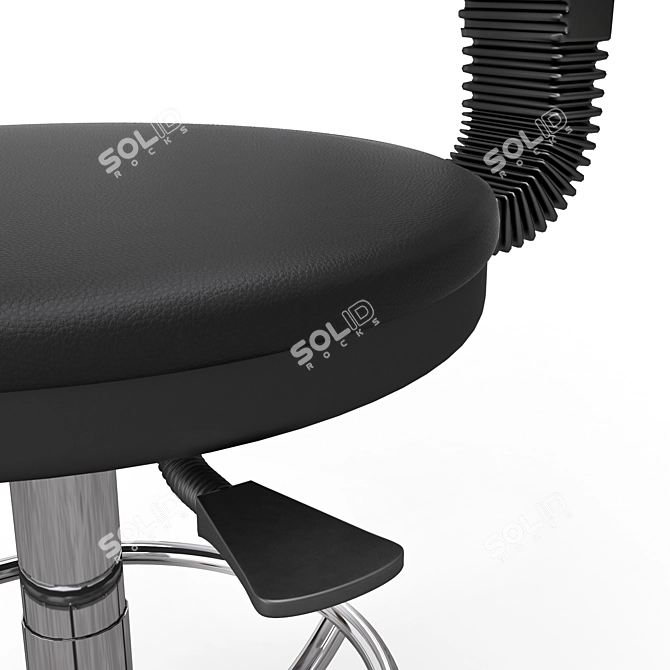 Modern Bar Chair with Vray Render - 3D Model 3D model image 6
