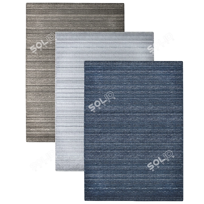 Zuiver Sanders Carpets 240x170 3D model image 1