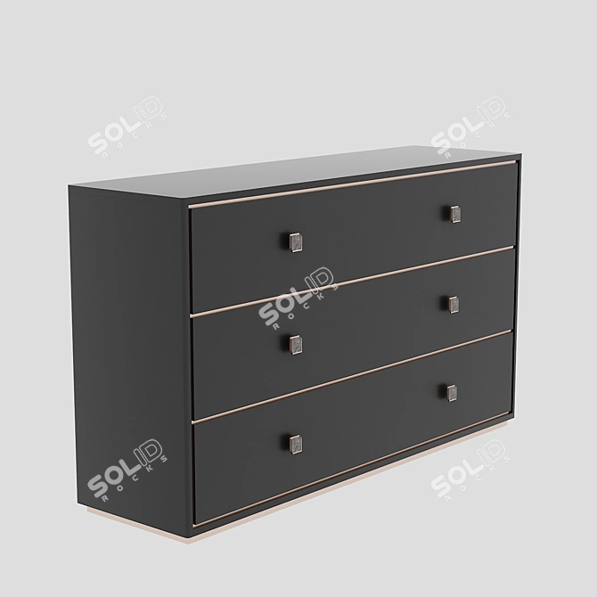 Custom-made Chest of Drawers 3D model image 2