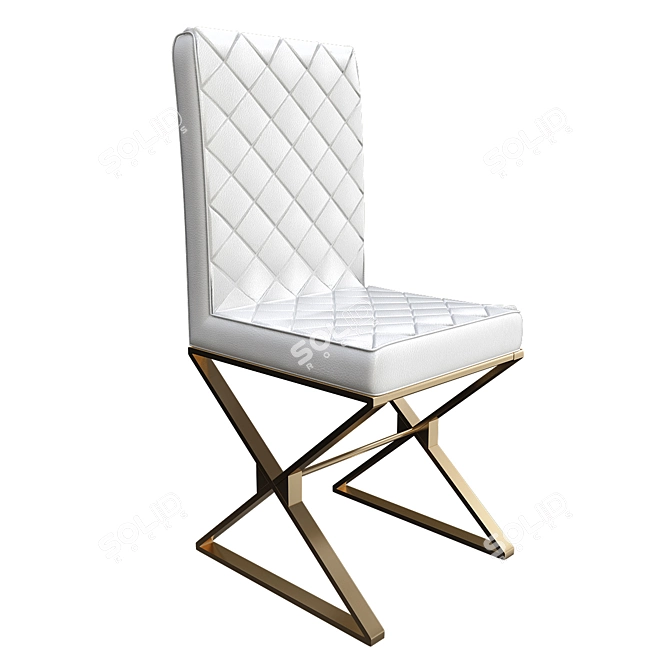 Deprimo Designer Dining Chair 3D model image 1