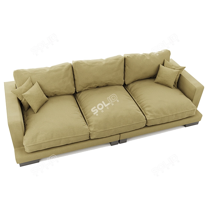 Tuscan Comfort: Stylish Sofa for Your Home 3D model image 4