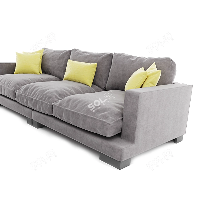 Tuscan Comfort: Stylish Sofa for Your Home 3D model image 7