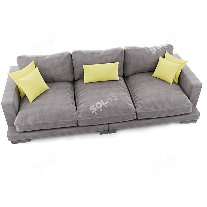 Tuscan Comfort: Stylish Sofa for Your Home 3D model image 8