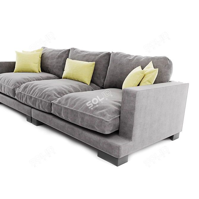 Tuscan Comfort: Stylish Sofa for Your Home 3D model image 11