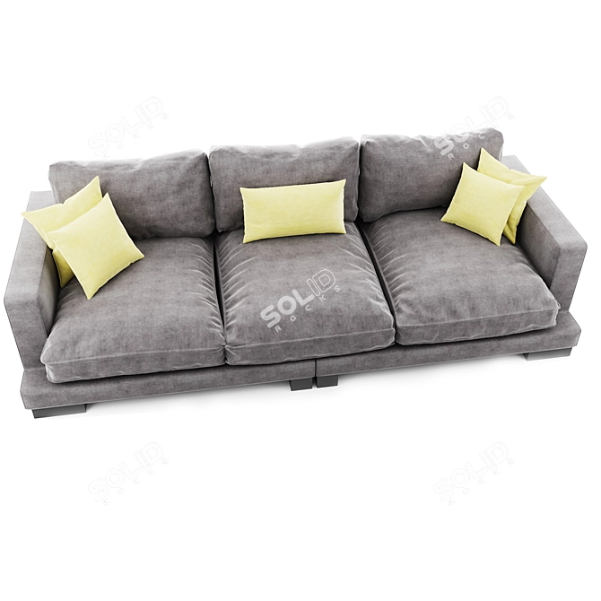 Tuscan Comfort: Stylish Sofa for Your Home 3D model image 12