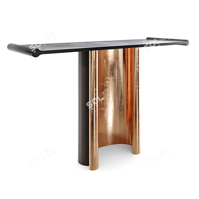 Eric Schmitt Console Colonne: Elegant & Versatile Furnishing 3D model image 1