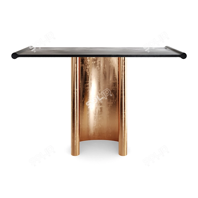 Eric Schmitt Console Colonne: Elegant & Versatile Furnishing 3D model image 2