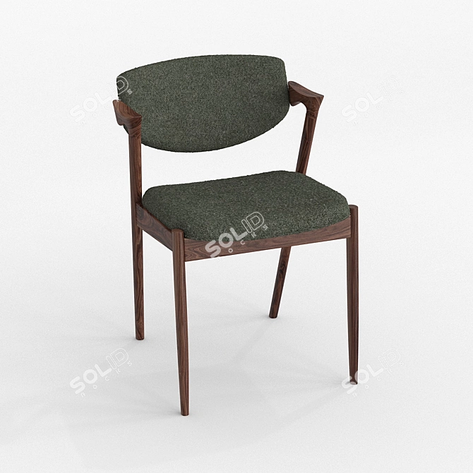 Kozai Modern Trade No. 42 Chair 3D model image 4