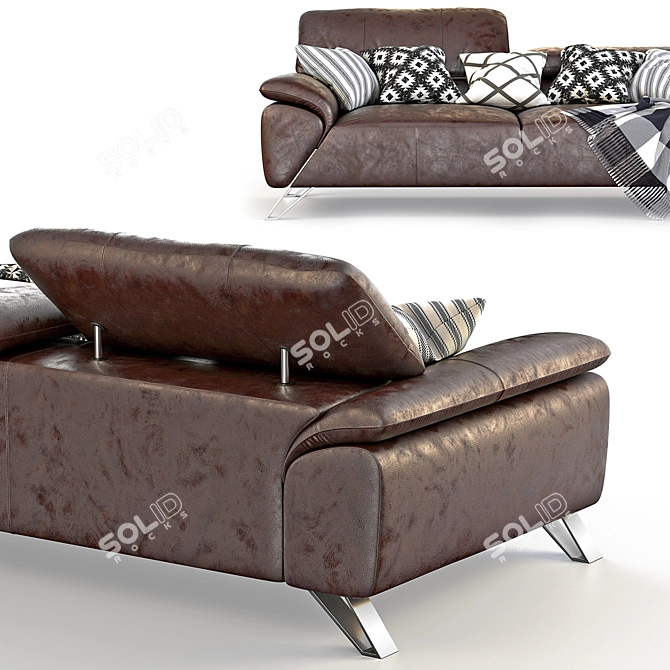 Luxurious Tesla Nicoletta Sofa 3D model image 3