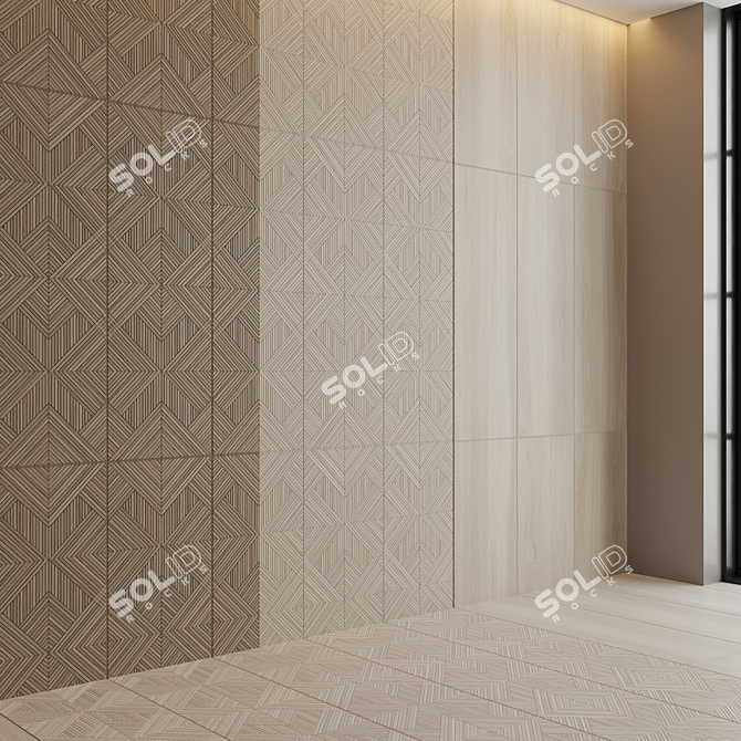 Lambro Ceramic Wall Tiles 3D model image 3