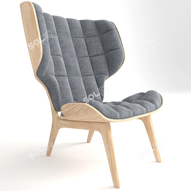 MAMMOTH Minimalist Chair 3D model image 1
