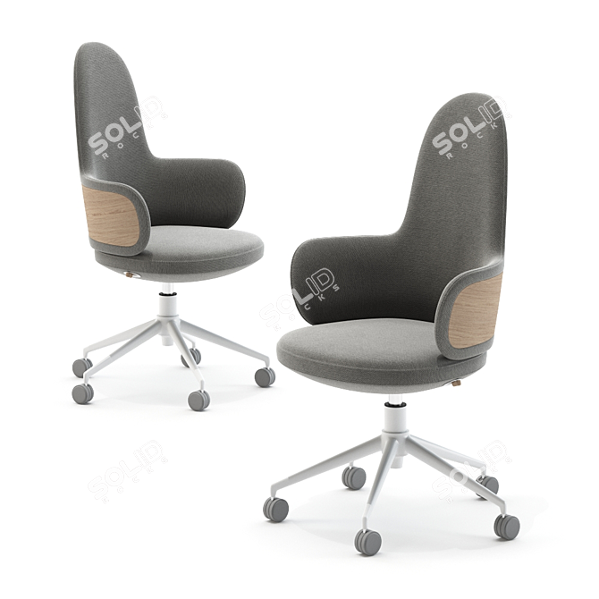 ErgoFlex Office Chair 3D model image 1