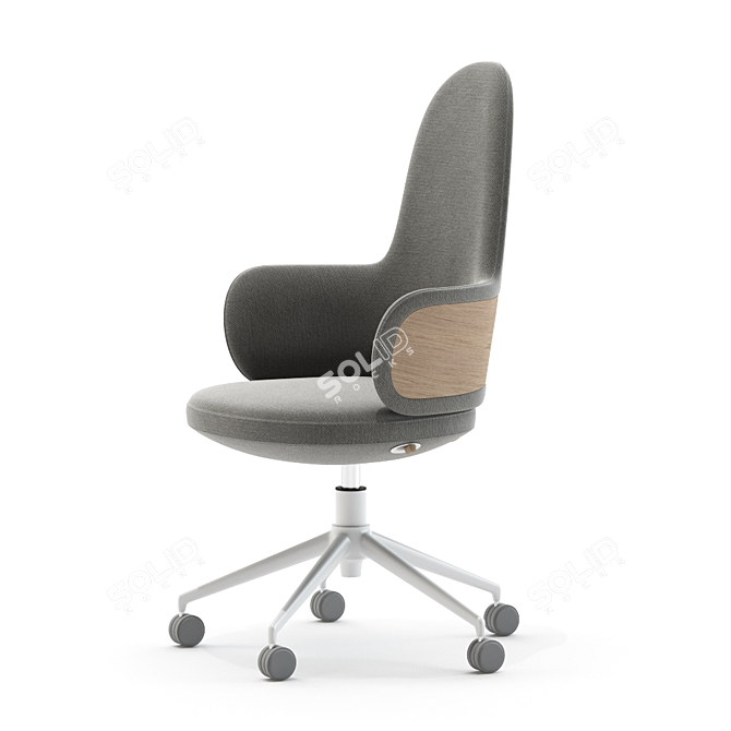 ErgoFlex Office Chair 3D model image 2