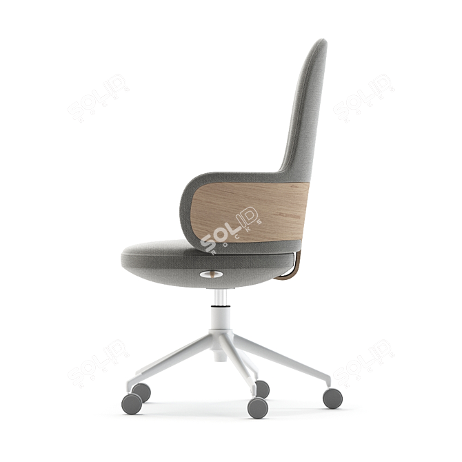 ErgoFlex Office Chair 3D model image 4