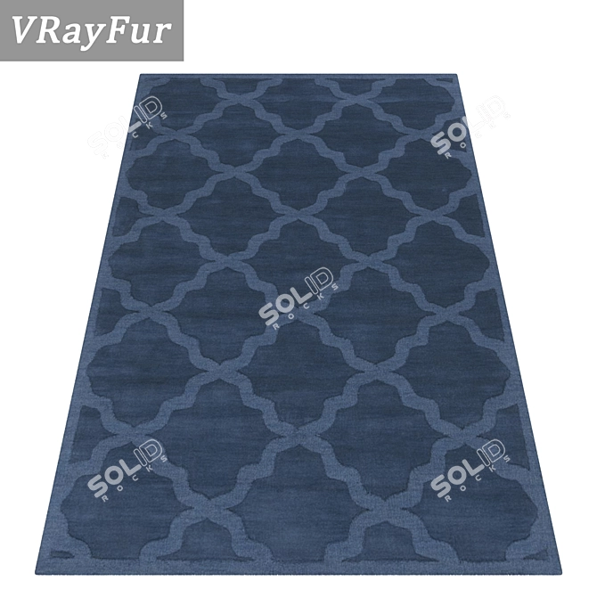 Premium Carpet Set: High-Quality Textures 3D model image 2