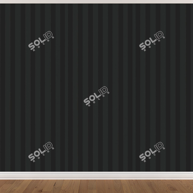 Seamless Wallpaper Set - 3 Colors 3D model image 4