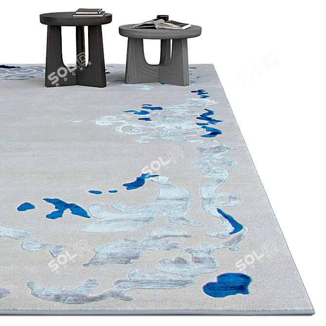 Luxury Ochre Carpet | No. 044 3D model image 2