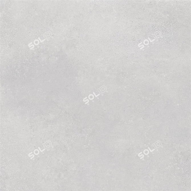 Concrete Grey Wall Tiles: Stylish and Durable 3D model image 5