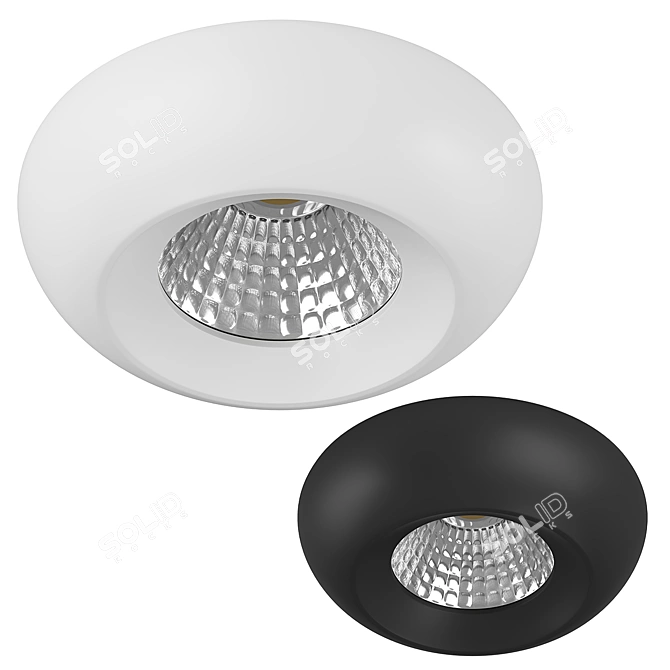 Monde Lightstar - Stylish Recessed LED Spotlight 3D model image 2