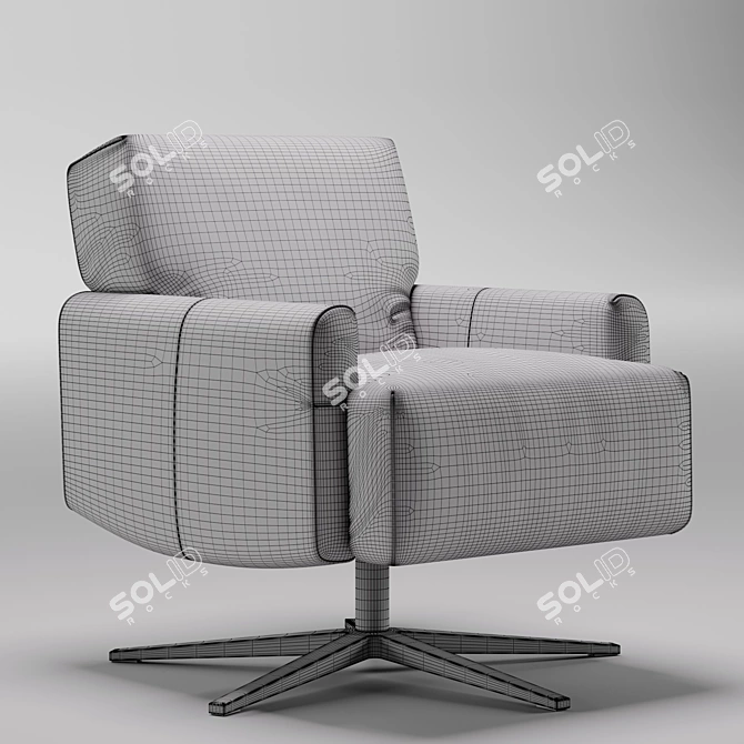 Elevate Armchair 3D model image 5